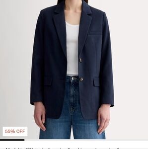 Everlane Dark Blue Blazer